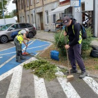 Sprzątanie po gradobiciu w Chorzowie - zdjęcie 10