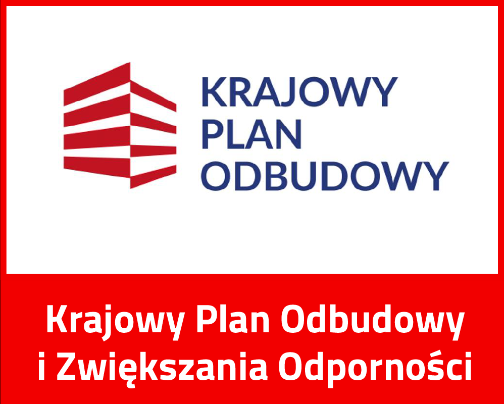 Logotyp Krajowego Planu Odbudowy (KPO)